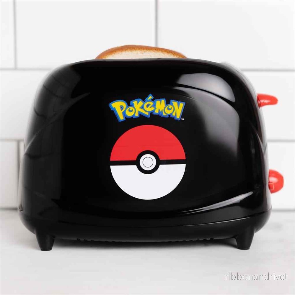 Pokémon – Brödrost med Poké Ball-motiv Pokémon – Brödrost med Poké Ball-motiv
