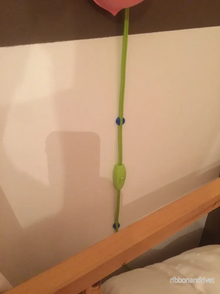 Sladdhållare till IKEA SMILA barnlampa - Bild 3