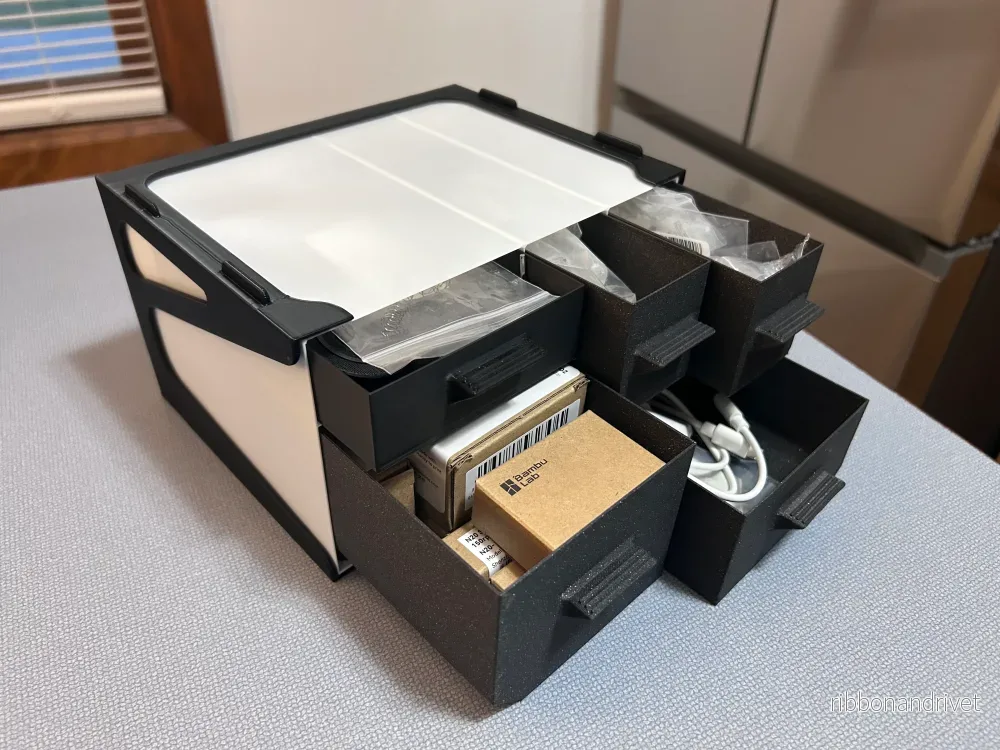 Staple Drawer System - Stapelbar hyllplanering - Bild 3