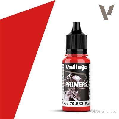 Vallejo - Ytprimer / Primer - Bloody Red 18 ml