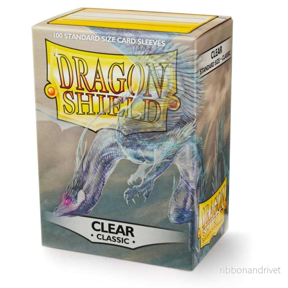 Dragon Shield Standard Sleeves – Clear (100 Sleeves) Dragon Shield Standard Sleeves – Clear (100 Sleeves)