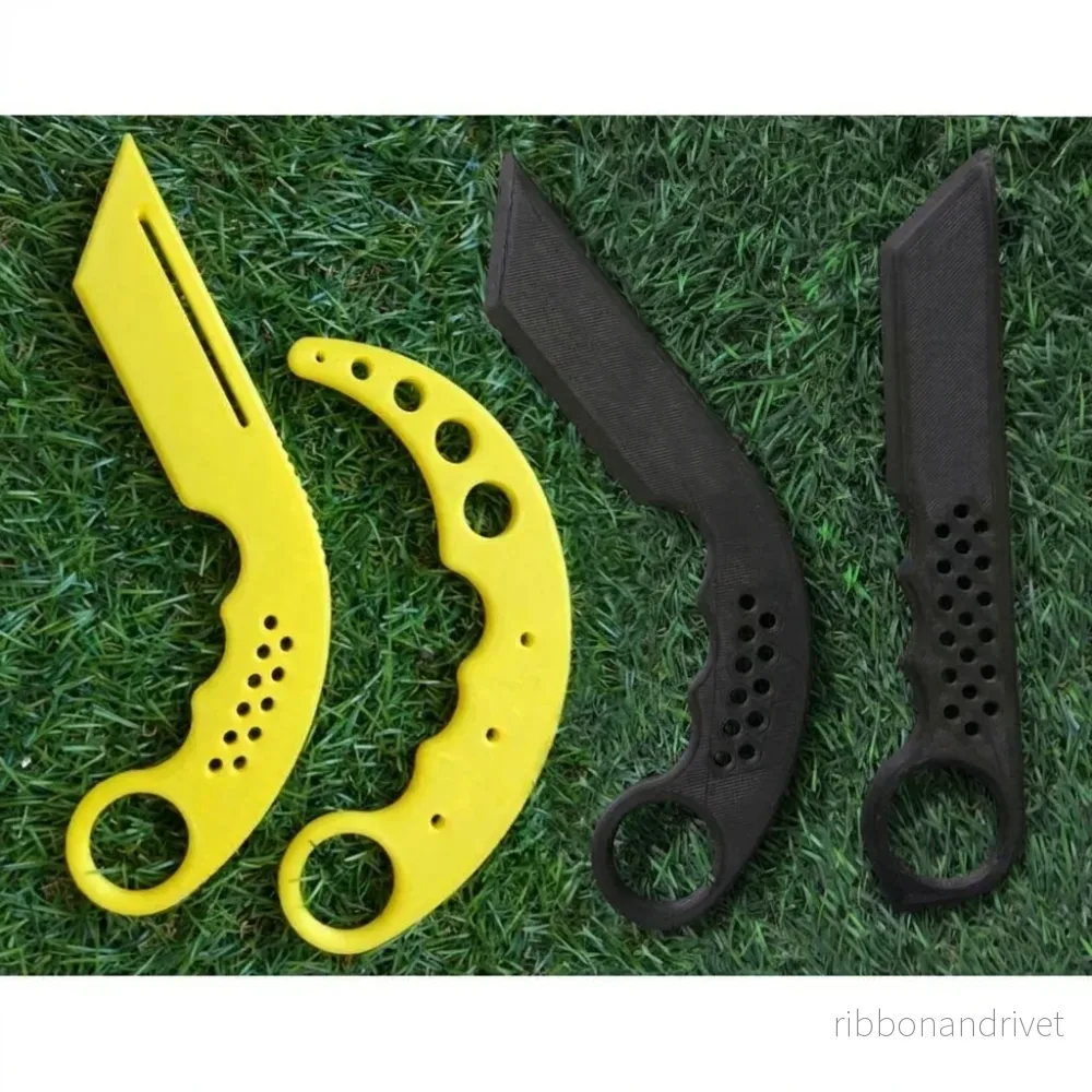 Karambit träningskniv för kampsport och cosplay