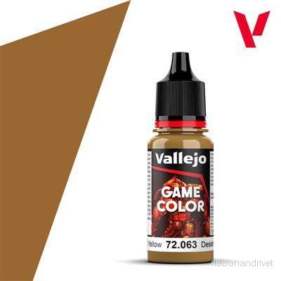 Vallejo – Game Color / Färg – Öken Gul Vallejo – Game Color / Färg – Öken Gul