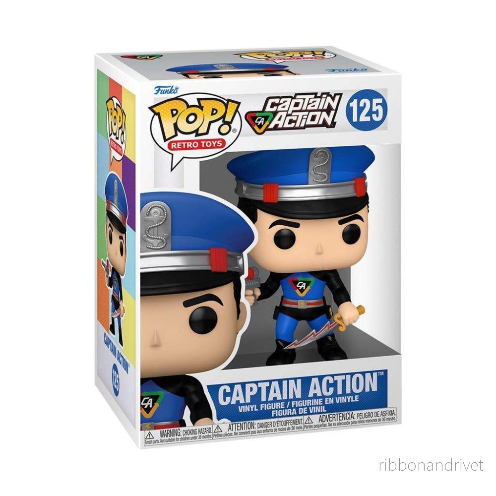 Funko POP Vinyl: Captain Action Figur Funko POP Vinyl: Captain Action Figur