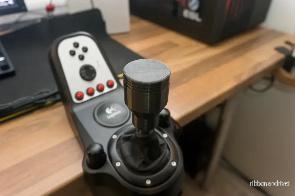 Förbättrad växelknopp för Logitech G27/G25