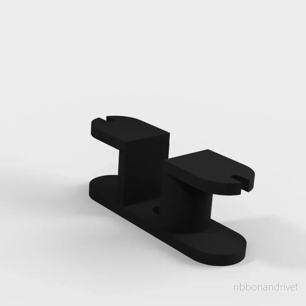 Kabelhantering för skrivbord - Flexibel sladdhållare - Bild 2