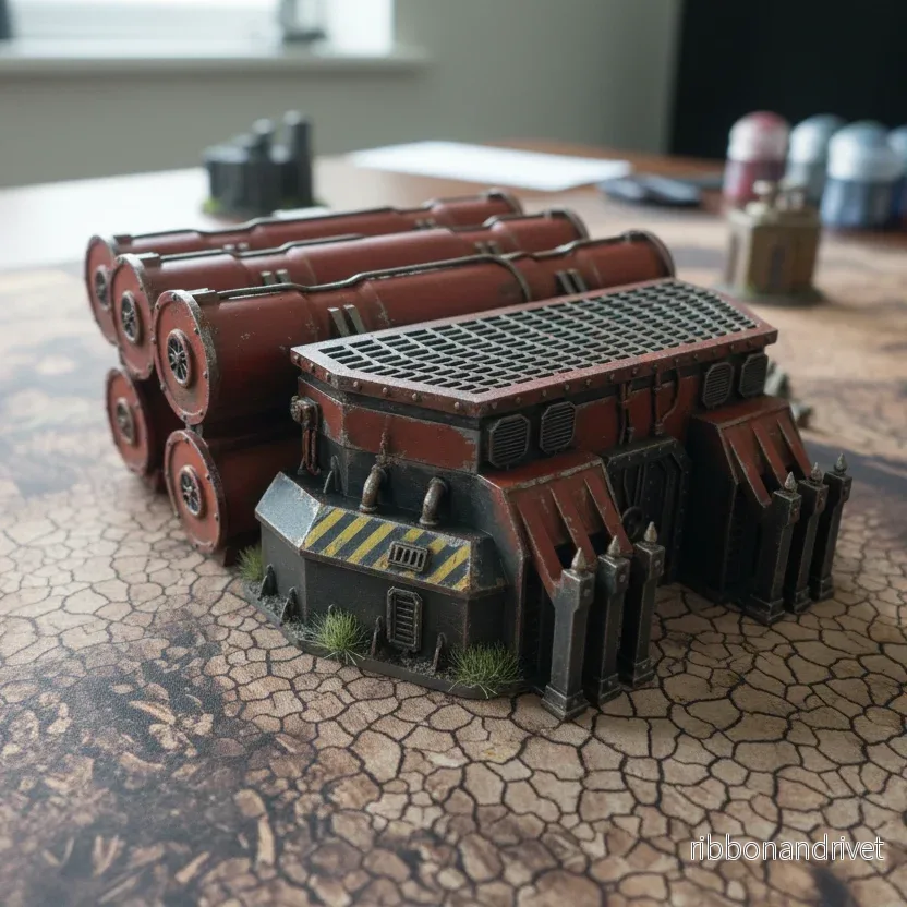 Kemiskt Depot Terräng för Warhammer 40k - Bild 2