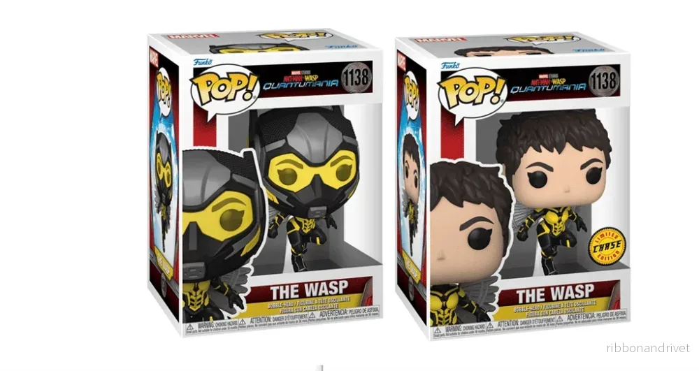 Funko POP! Marvel Ant-Man & Wasp: Quantumania – The Wasp med Chase Assortment