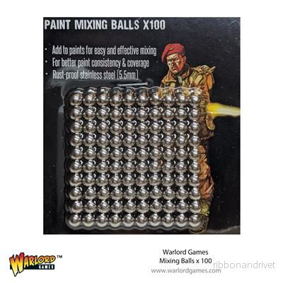 Warlord Mixing Balls (100 stycken) - Bild 2