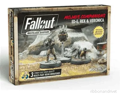 Fallout: Wasteland Warfare - Ed-E, Rex och Veronica
