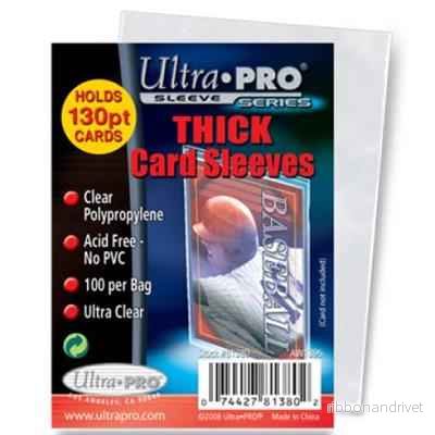 UP – Standard Korthylsor – 2-1/2″ X 3-1/2″ Tjocka Korthylsor (100 st)