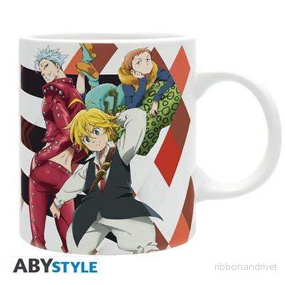 The Seven Deadly Sins – Mugg (320 ml) – Meliodas, Ban & King The Seven Deadly Sins – Mugg (320 ml) – Meliodas, Ban & King