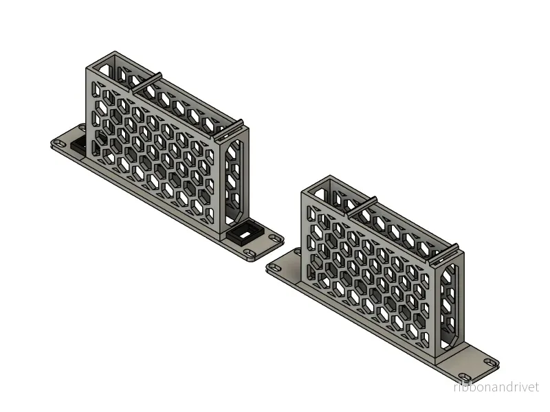10-tums Rackmontering för Ugreen CM753 Switch 10-tums Rackmontering för Ugreen CM753 Switch