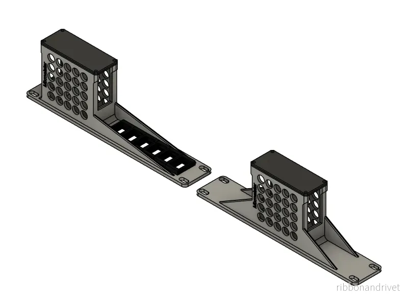 10-tums rackfäste för Unifi USW-Lite-8-PoE strömförsörjning 10-tums rackfäste för Unifi USW-Lite-8-PoE strömförsörjning