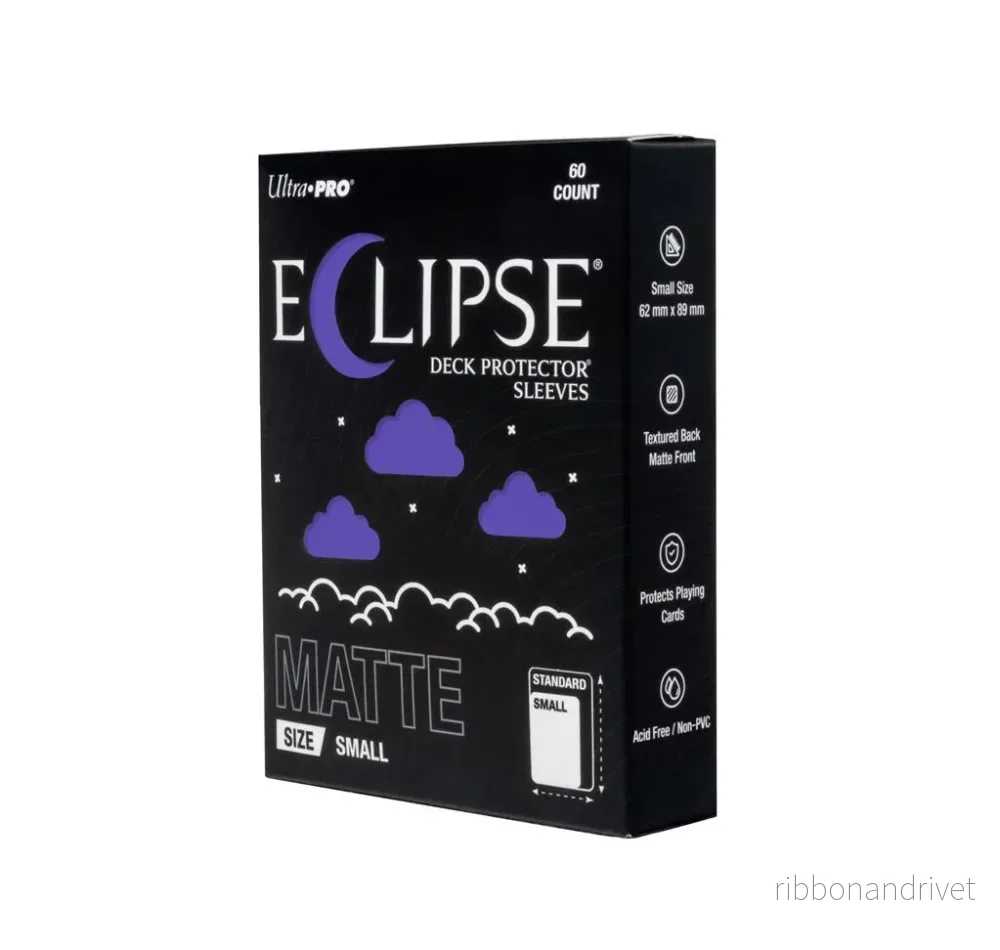 ECLIPSE® Matte Small DECK PROTECTOR® Sleeves: Royal Purple – 60 st