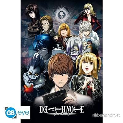 DEATH NOTE - Poster Maxi 91.5x61 - Protagonister