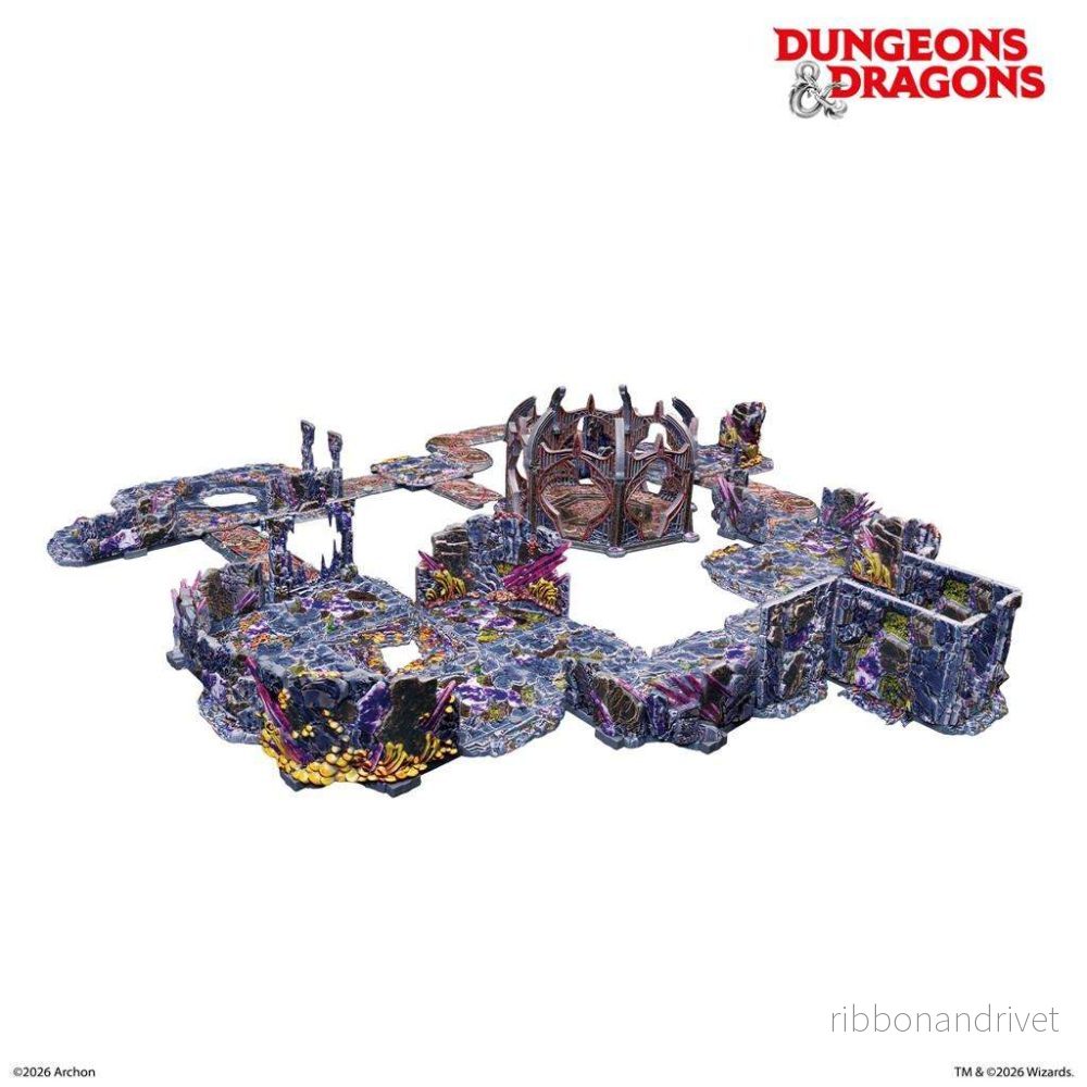 Dungeons & Dragons Underdark Förmålat Terrängset – EN - Bild 3