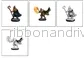 Critical Role Omålade Miniatyrer: Hobgoblin Trollkarl och Druid Man Critical Role Omålade Miniatyrer: Hobgoblin Trollkarl och Druid Man