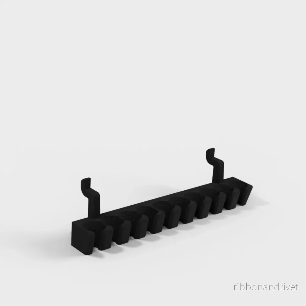 USB-kabelhållare för pegboard - Bild 2