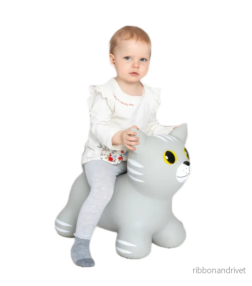 Hoppdjur "My First JUMPY" – Grå katt - Bild 2