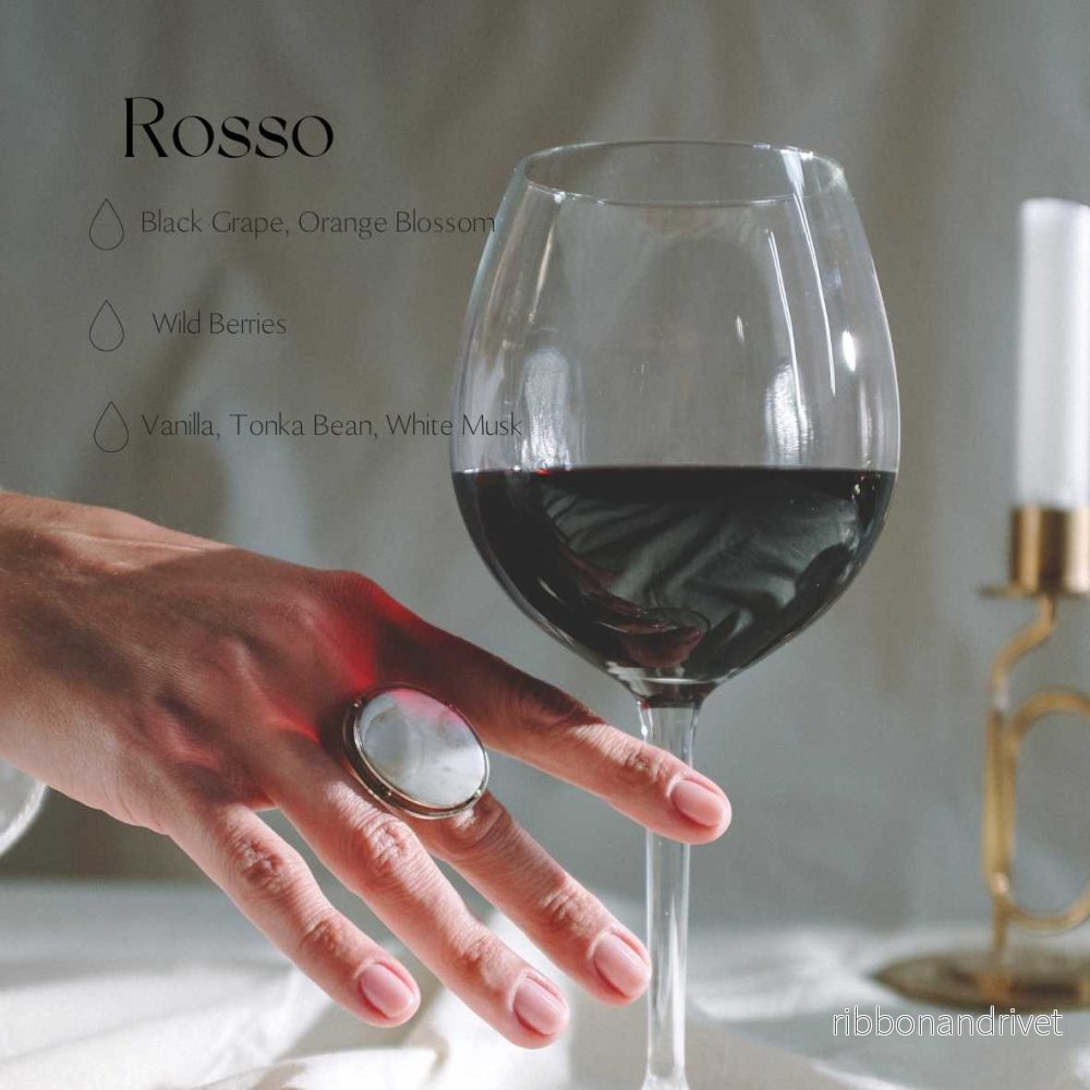"Refill" för lyxig rumdiffuser, 250ml - Rosso - Bild 3