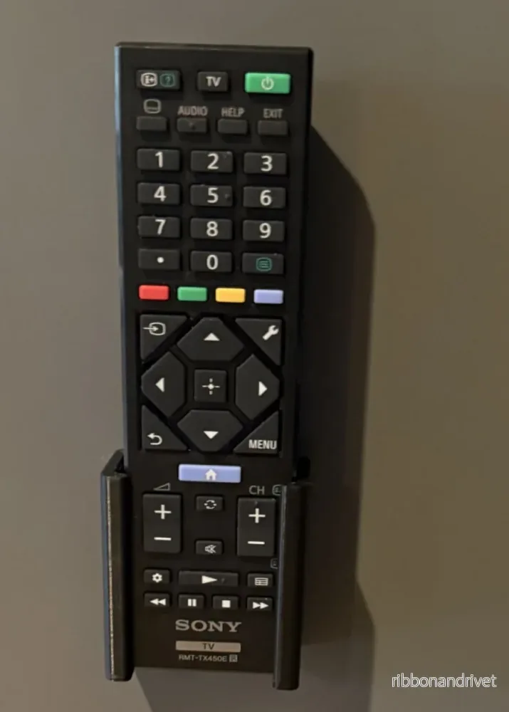Sony TV-fjärrkontrollhållare RMT-TX450E för väggmontering