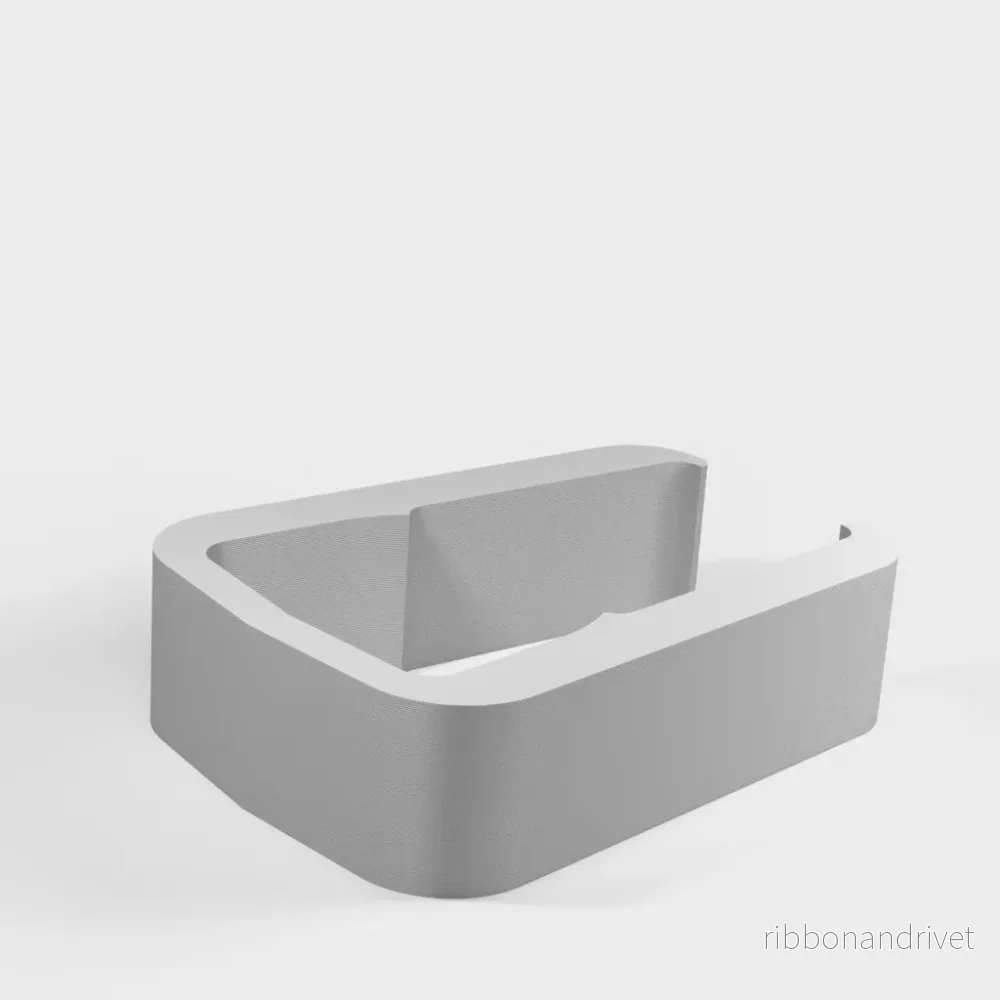 Kabelklämma för 20 mm fyrkantigt rör – För CubiCubi-skrivbord - Bild 3