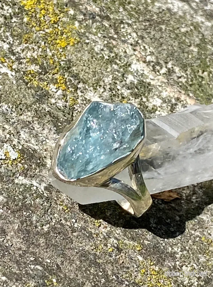 Ring Herkimer diamant - Bild 3