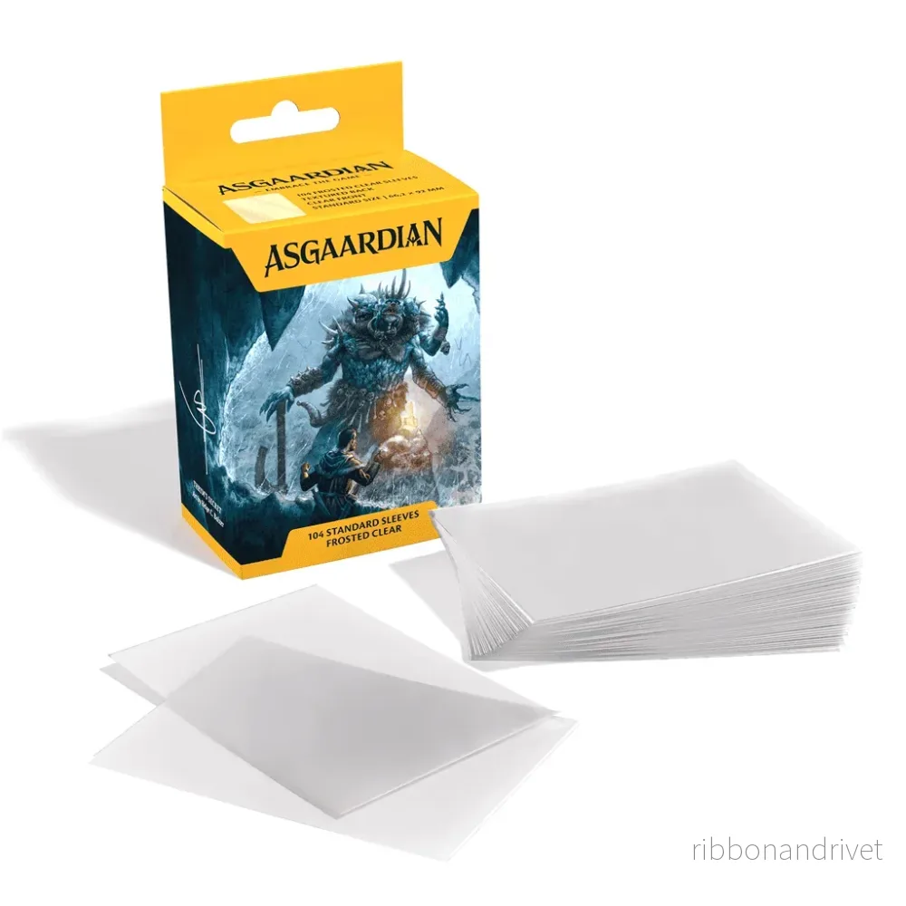 Asgaardian Sleeves – Frostad Klar Standardstorlek Asgaardian Sleeves – Frostad Klar Standardstorlek