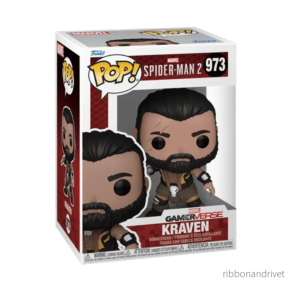 Funko POP Games: Spider-Man 2 – KRAVEN Figur Funko POP Games: Spider-Man 2 – KRAVEN Figur