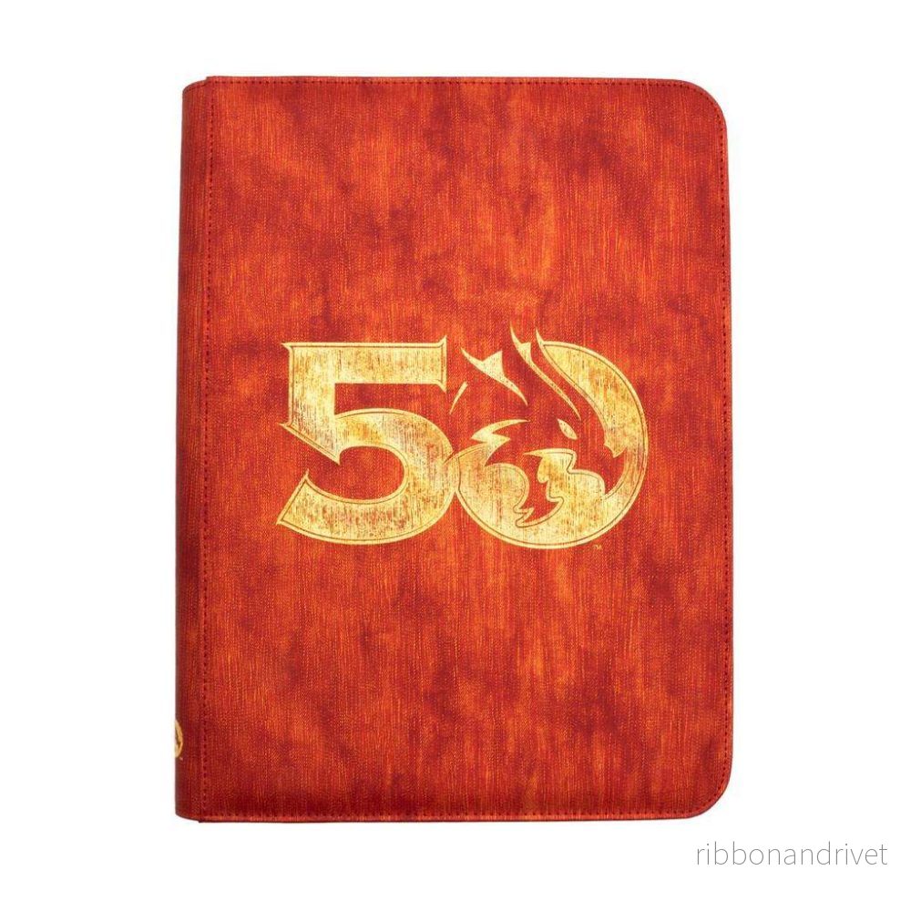 UP - 50-årsjubileum Bok Folio för Dungeons & Dragons