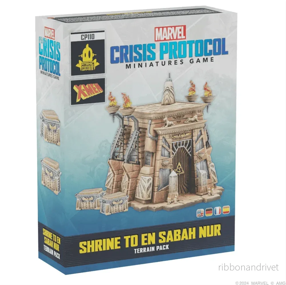 Marvel: Crisis Protocol – Shrine to En Sabah Nur Terrain Pack Marvel: Crisis Protocol – Shrine to En Sabah Nur Terrain Pack