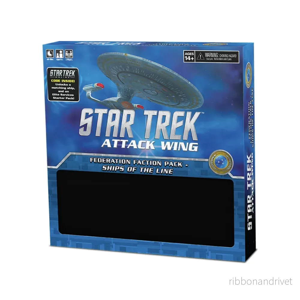 Star Trek: Attack Wing Federation Faction Pack – Ships of the Line