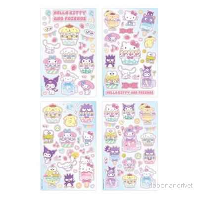 Hello Kitty & Vänner – Holografiskt Klistermärkesset 03 – Cupcake Hello Kitty & Vänner – Holografiskt Klistermärkesset 03 – Cupcake