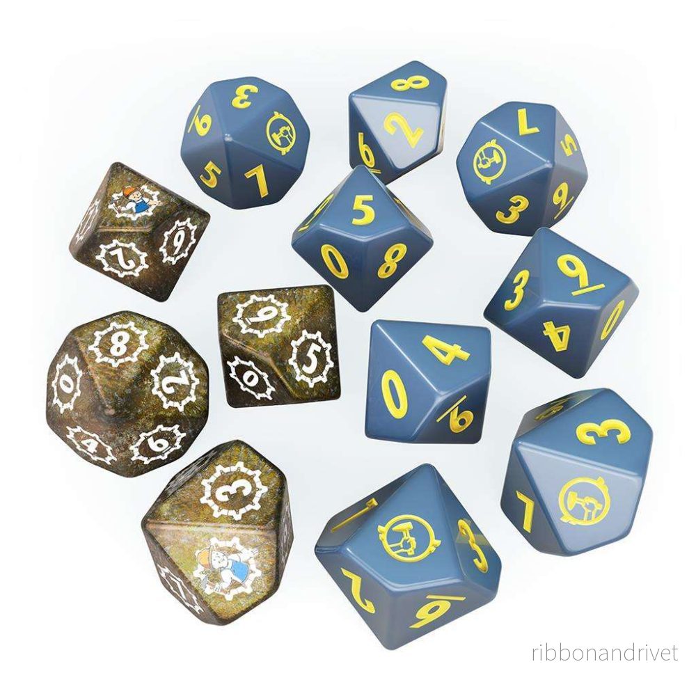 Fallout Factions: Dice Sets: Wasteland Survivors