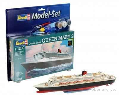 Revell Model Set Ocean Liner Queen Mary 2