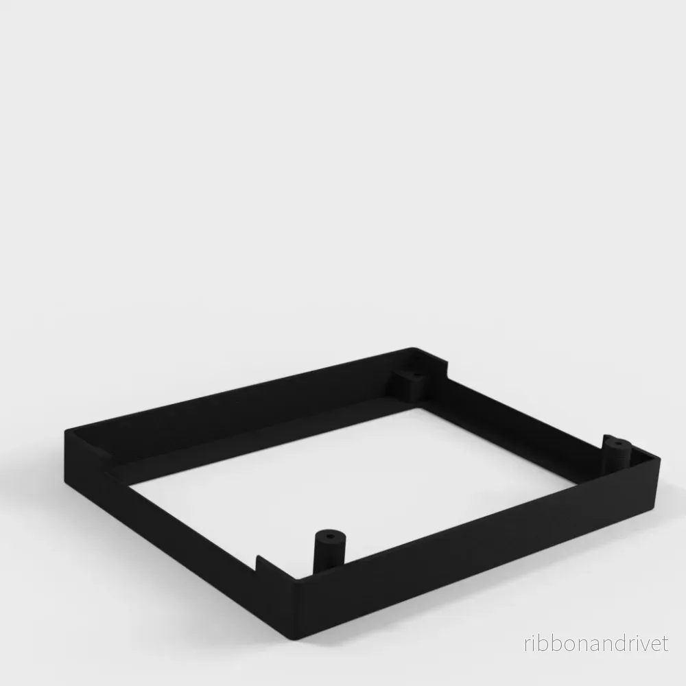 Väggfäste för 5-tums Waveshare HDMI Touch (H) LCD-skärm Väggfäste för 5-tums Waveshare HDMI Touch (H) LCD-skärm
