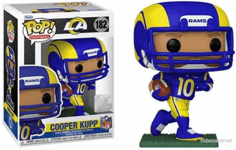Funko POP NFL: Rams – Cooper Kupp Vinylfigur Funko POP NFL: Rams – Cooper Kupp Vinylfigur