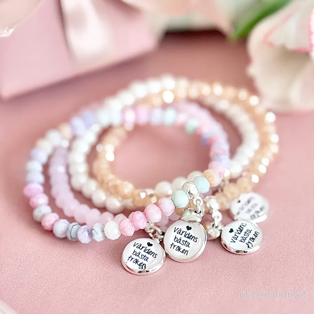 Världens bästa fröken | Armband Världens bästa fröken | Armband