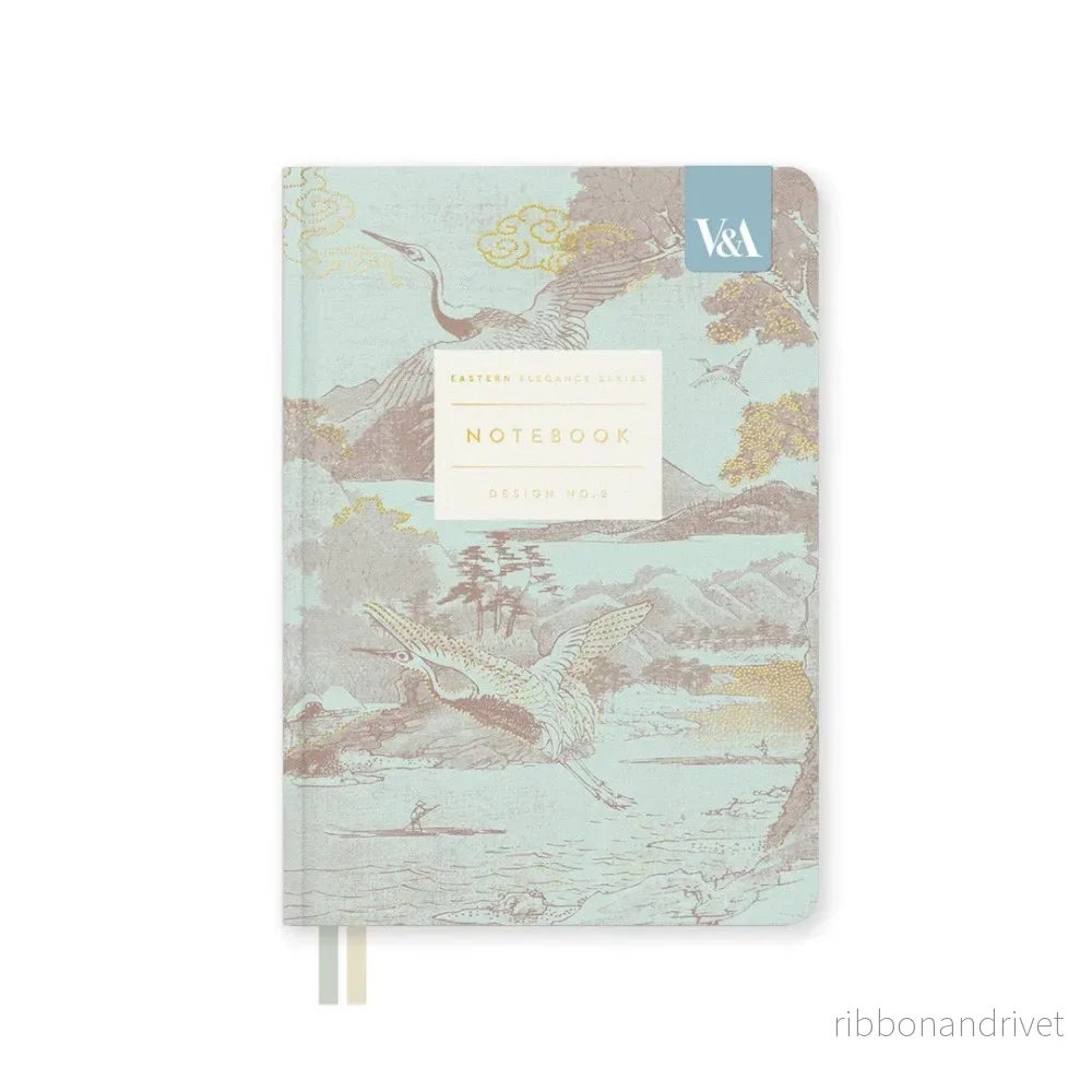 Anteckningsbok B6 – Eastern Elegance: Flying Cranes (Flame Tree Publishing) Anteckningsbok B6 – Eastern Elegance: Flying Cranes (Flame Tree Publishing)