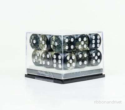 Sirius Dice D6 Tärningsset – 12mm Spader Sirius Dice D6 Tärningsset – 12mm Spader
