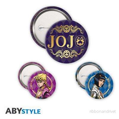 Jojo’s Bizarre Adventure – Badge Pack – Golden Wind
