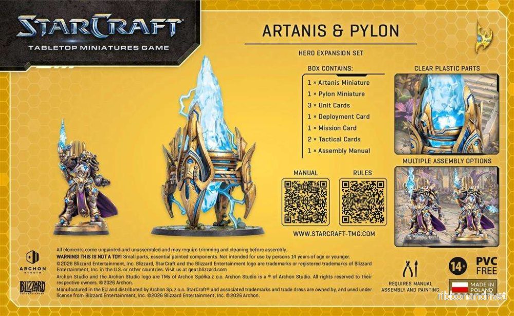 StarCraft® The Miniatures Game – Artanis (Hierarch) – Protoss Hero Expansion Set (EN) - Bild 2