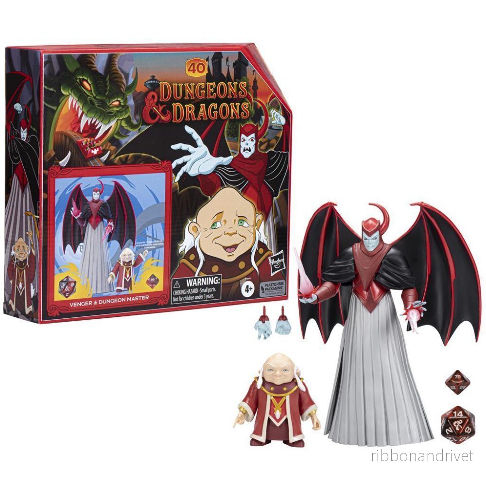 Dungeons & Dragons Cartoon Classics Dungeon Master & Venger