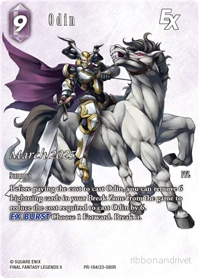 Final Fantasy TCG Mar 184 - EN (Odin) - Bild 2