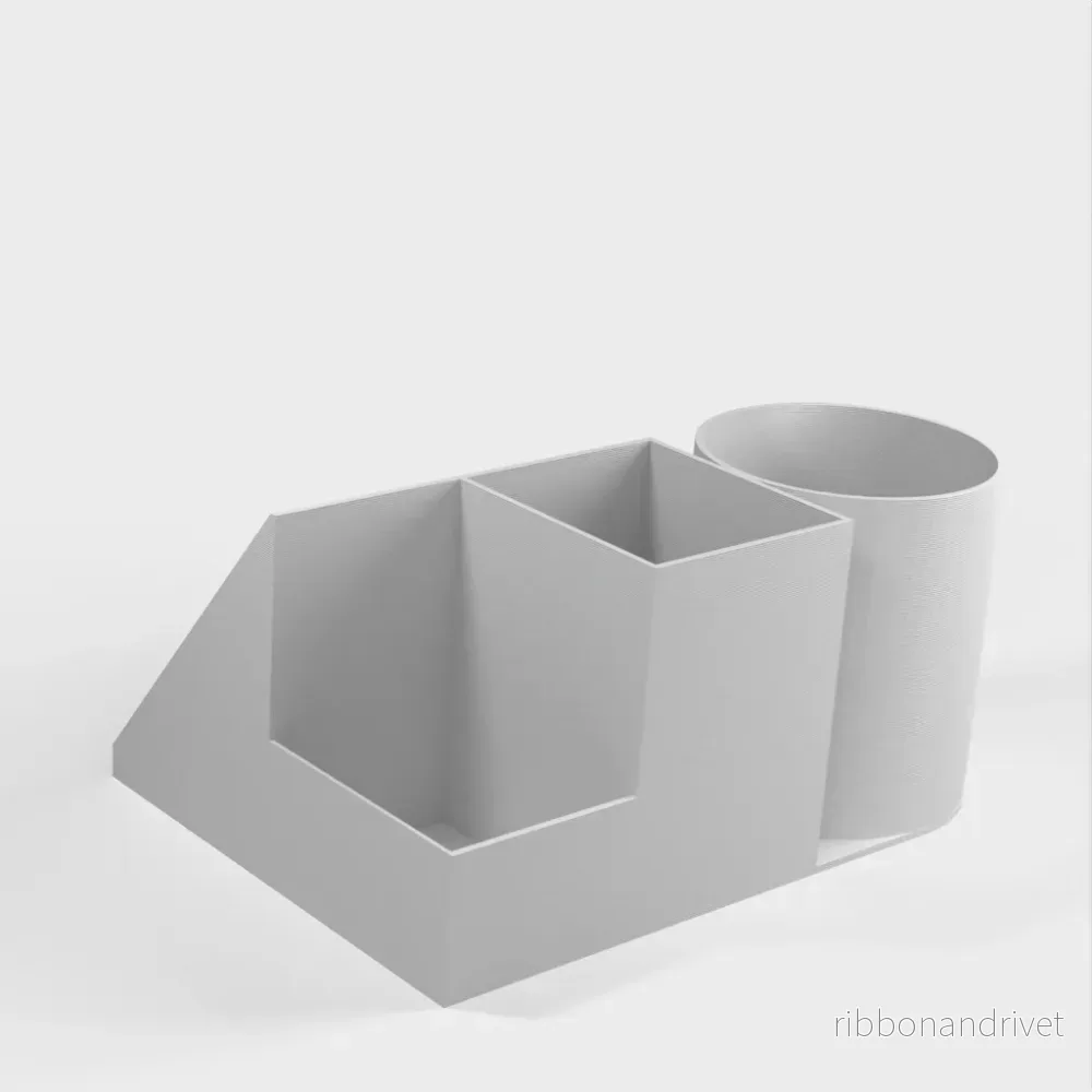 3D-skriven skrivbordsarrangör - Bild 2