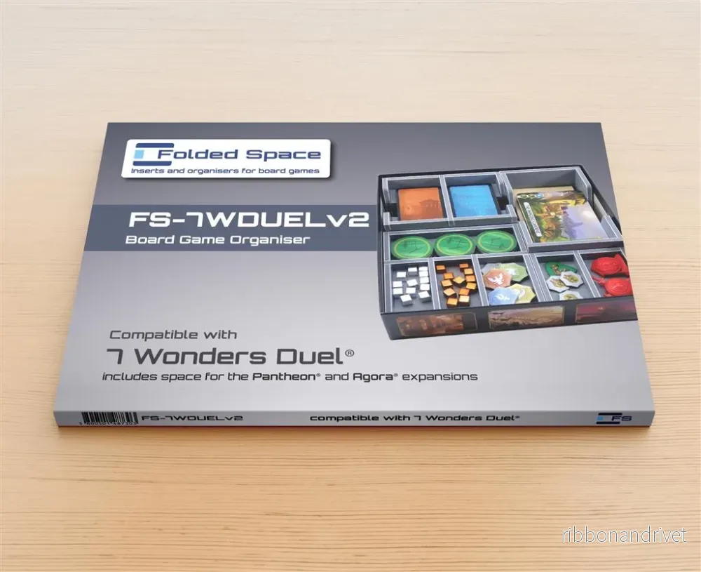 7 Wonders Duel Insats V2 – Effektiv Förvaring och Speloptimering 7 Wonders Duel Insats V2 – Effektiv Förvaring och Speloptimering