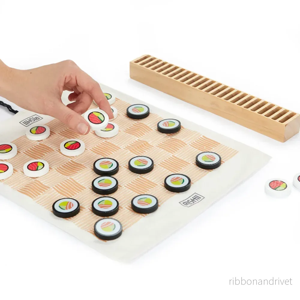 Klassiska spel - Sushi Domino i Trälåda (Balvi) - Bild 3