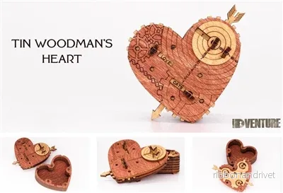 Tin Woodman’s Heart – Anpassningsbar Box med Kodlås