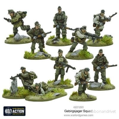 Bolt Action – Gebirgsjäger Squad – Elite Mountain Infantry Bolt Action – Gebirgsjäger Squad – Elite Mountain Infantry